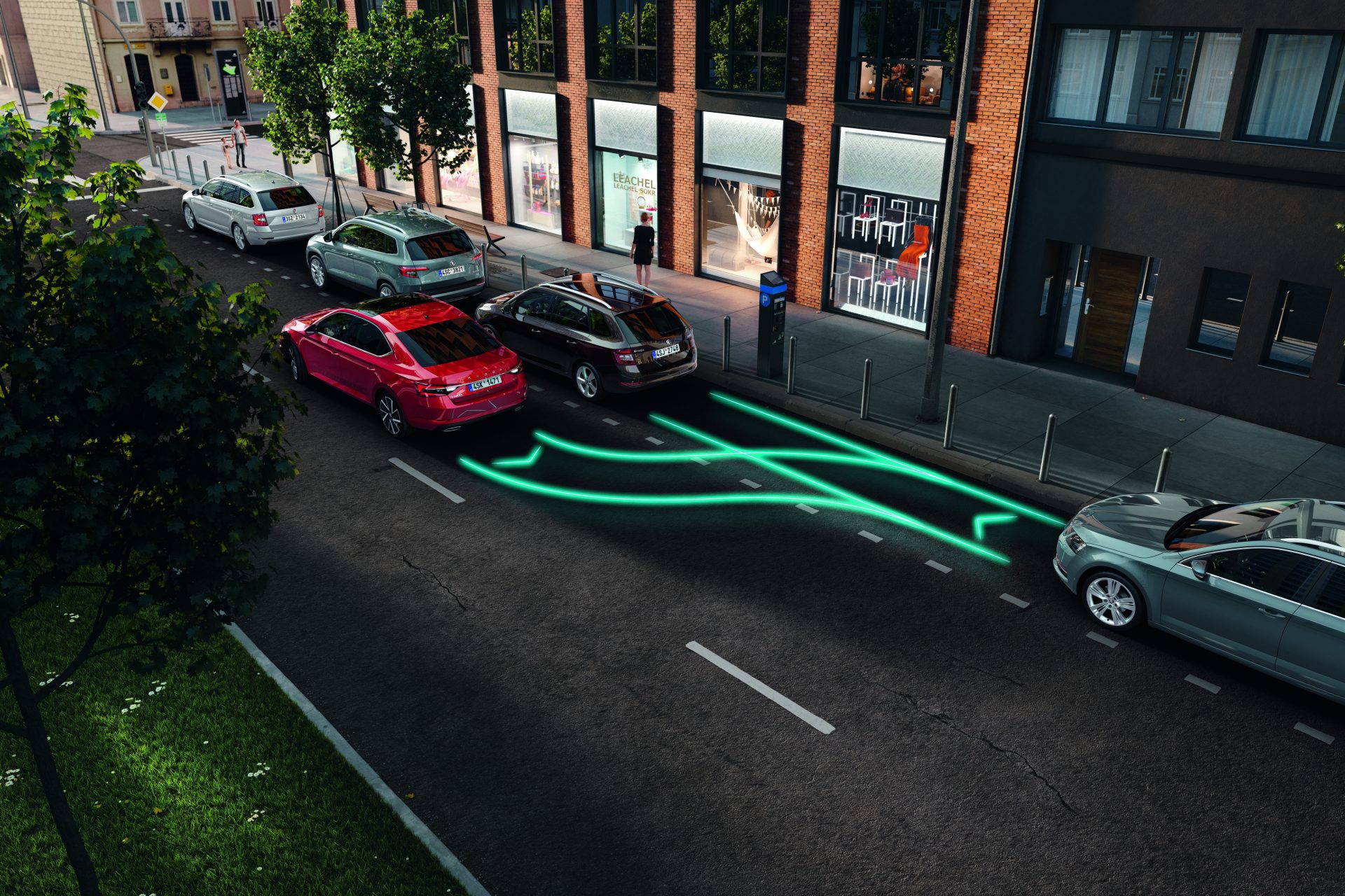 Park assist - parkovací asistent