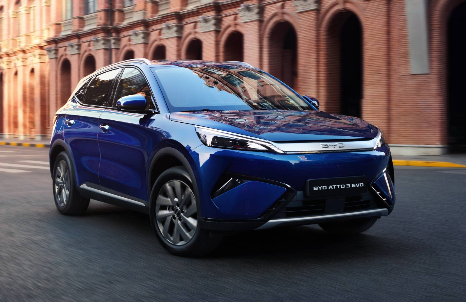 BYD Atto 3 EVO 2026 — jeden z modelů BYD určených pro evropský trh