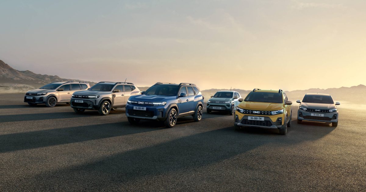 Modelová řada Dacia 2026 – Sandero, Duster, Bigster, Jogger a Spring