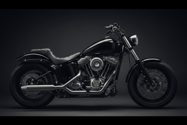 Americký V-twin cruiser motocykl ve stylu Harley-Davidson Sportster