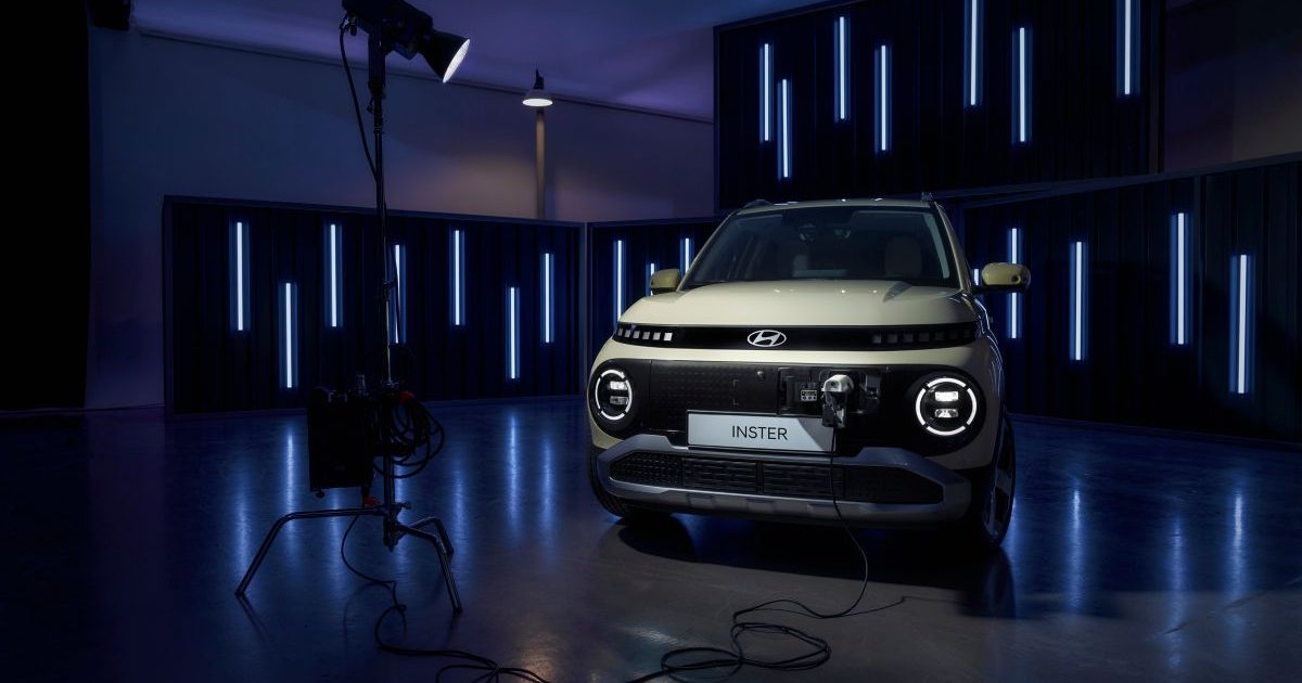 Hyundai Inster exteriér, kompaktní elektrické SUV kategorie A