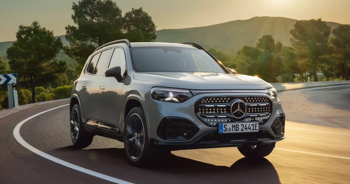 Nový Mercedes-Benz GLB 2026 s elektrickým pohonem EQ Technology, exteriér
