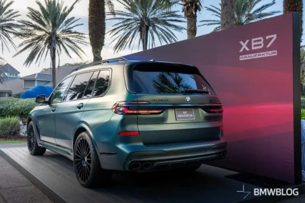 BMW ALPINA XB7 Manufaktur ve Frozen ALPINA Green