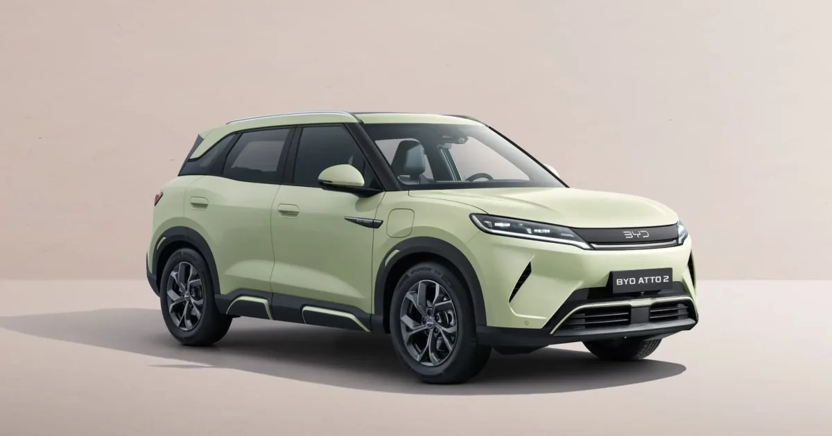 BYD Atto 2 2025 exteriér přední pohled