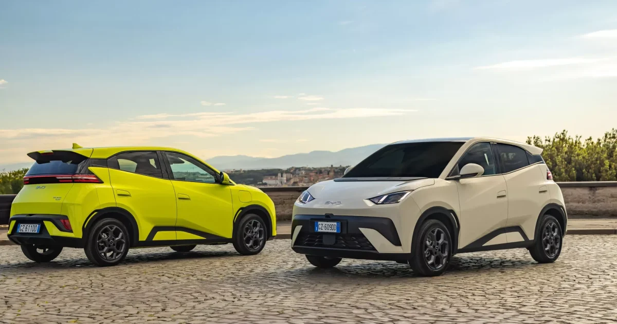 BYD Dolphin Surf 2025 - přední část vozu