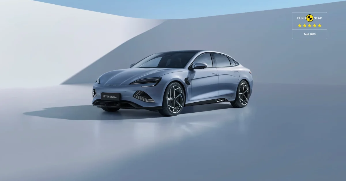 BYD Seal exteriér – systém asistence řízení God's Eye