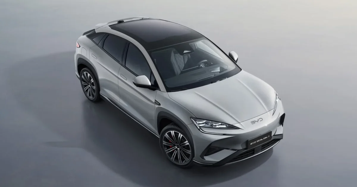 BYD Sealion 7 exteriér