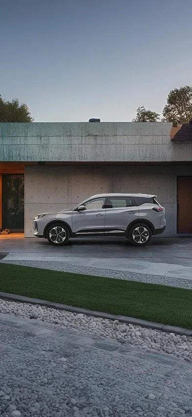 Chery Tiggo 7 2025 boční pohled