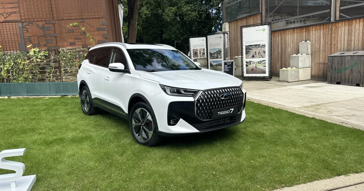 Chery Tiggo 7 2026 exteriér přední pohled — foto z českého trhu