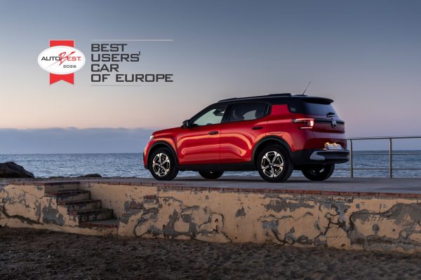 Citroën C3 Aircross s oceněním AUTOBEST Best Users Car 2026