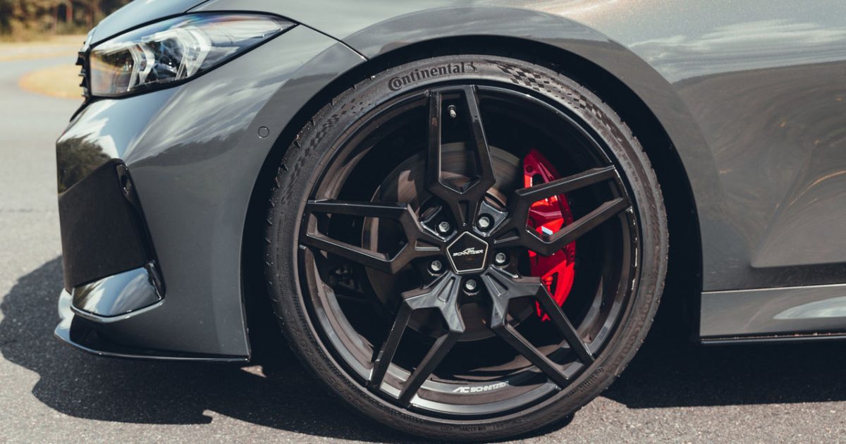 Continental SportContact 7 na sportovním voze