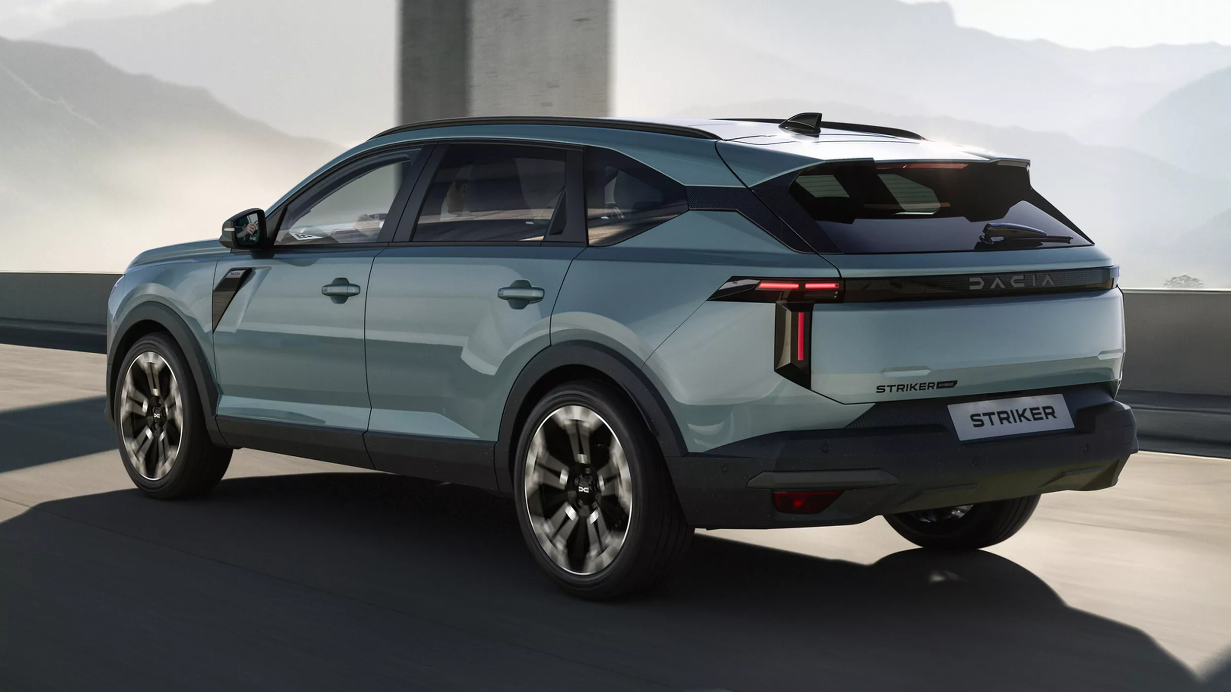 Dacia Striker 2027 detail bočního profilu