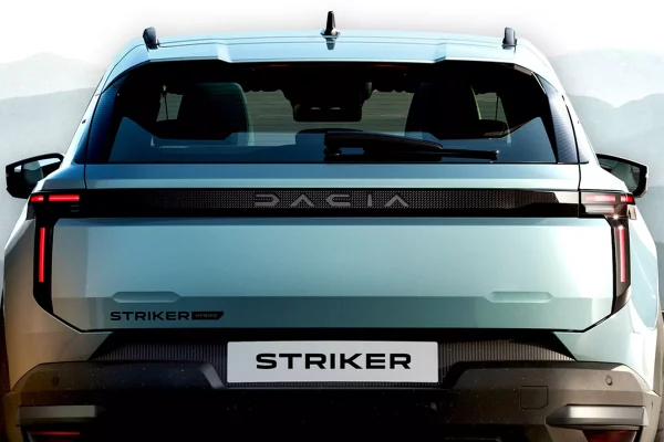 Dacia Striker 2027 exteriér zepředu