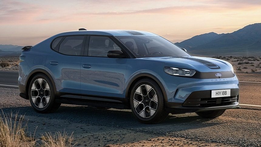 Ford Capri Collection 2026 v laku Tribute Blue