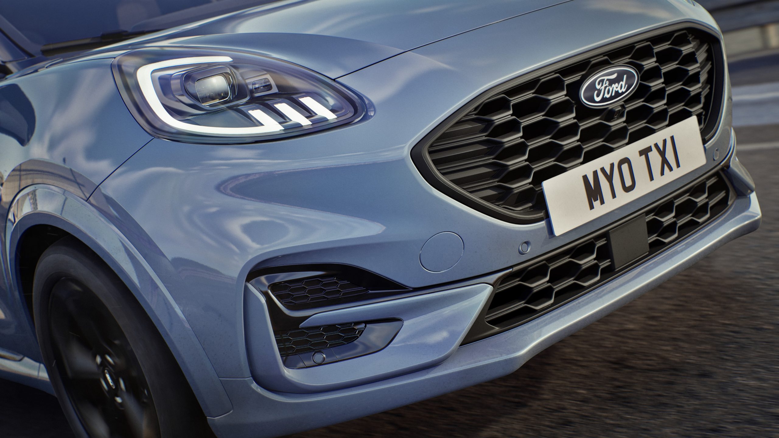 Ford Puma BlueCruise Edition 2026 v barvě Vapor Blue