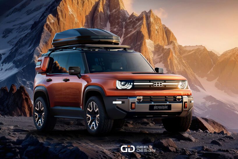 Geely Galaxy Cruiser se inspiroval Land Roverem Defender
