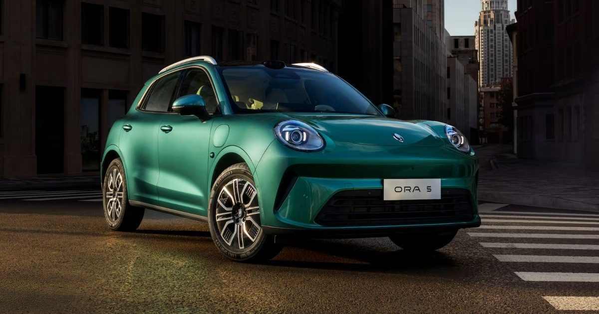 GWM ORA 5 elektrický crossover pro evropský trh 2026