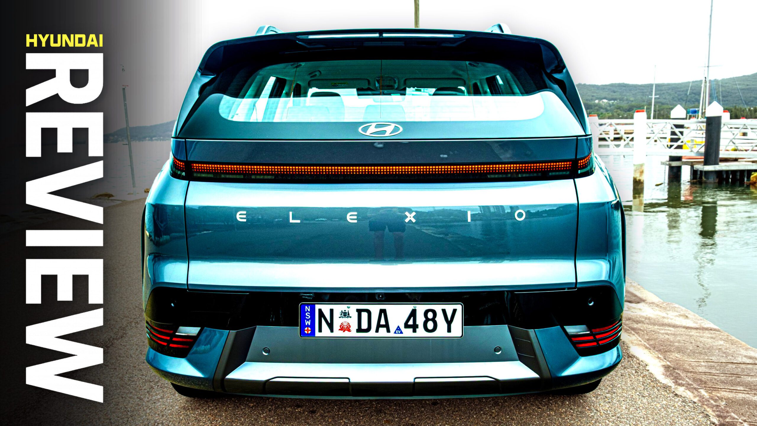 Hyundai Elexio 2026 boční pohled elektrické SUV