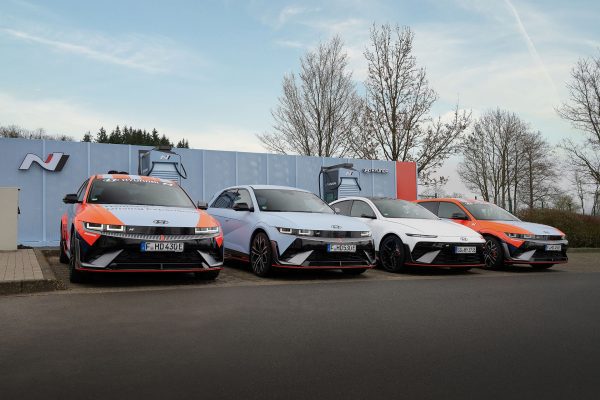 Hyundai IONIQ 5 N a IONIQ 6 N u nabíječek N Hyper Charger na Nürburgringu