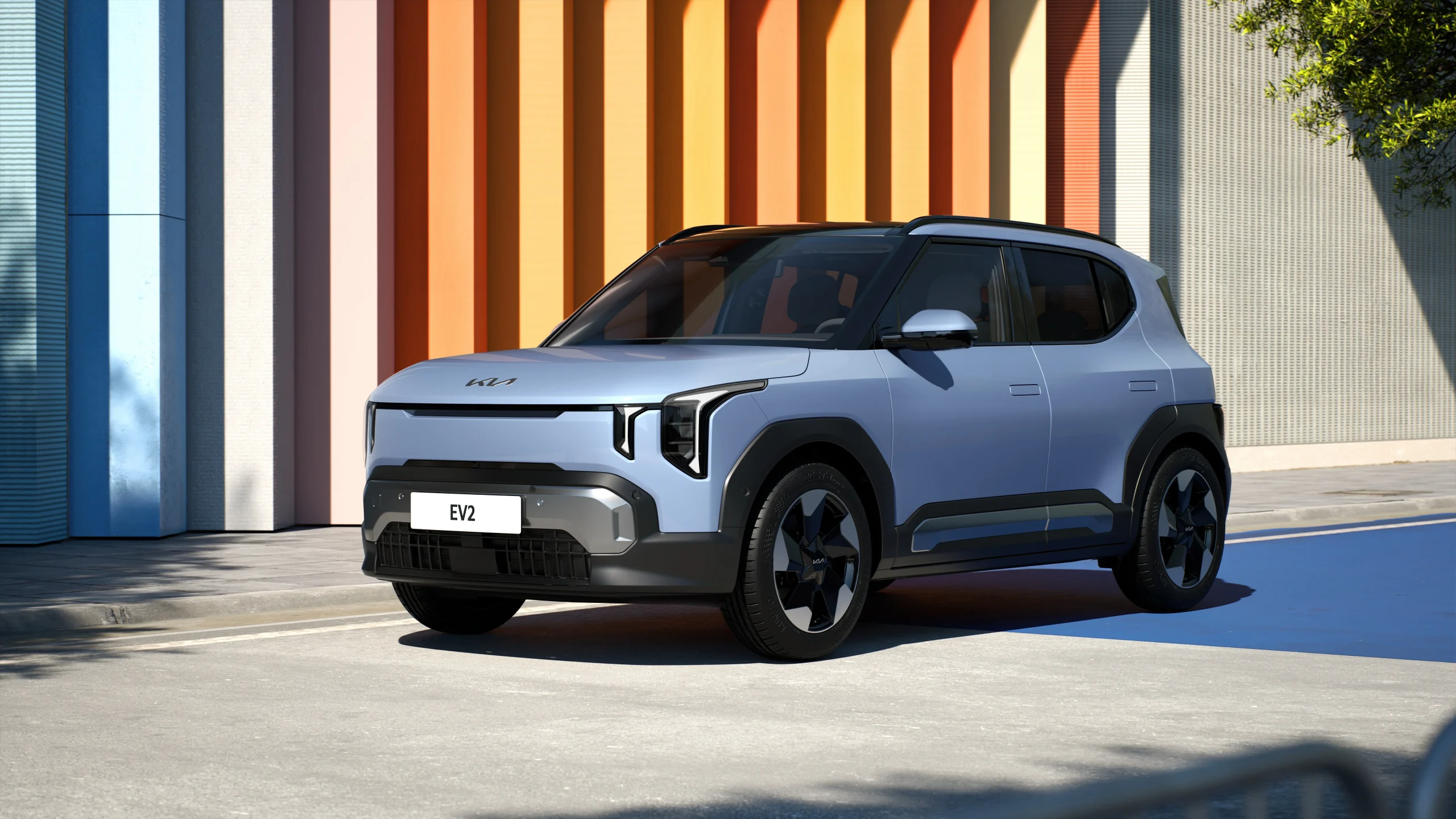Kia EV2 2026 přední pohled