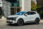 Kia Sportage 2026 facelift – přední pohled s novými Star Map LED světly