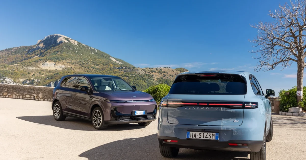 Leapmotor B10 elektrické SUV exteriér přední pohled