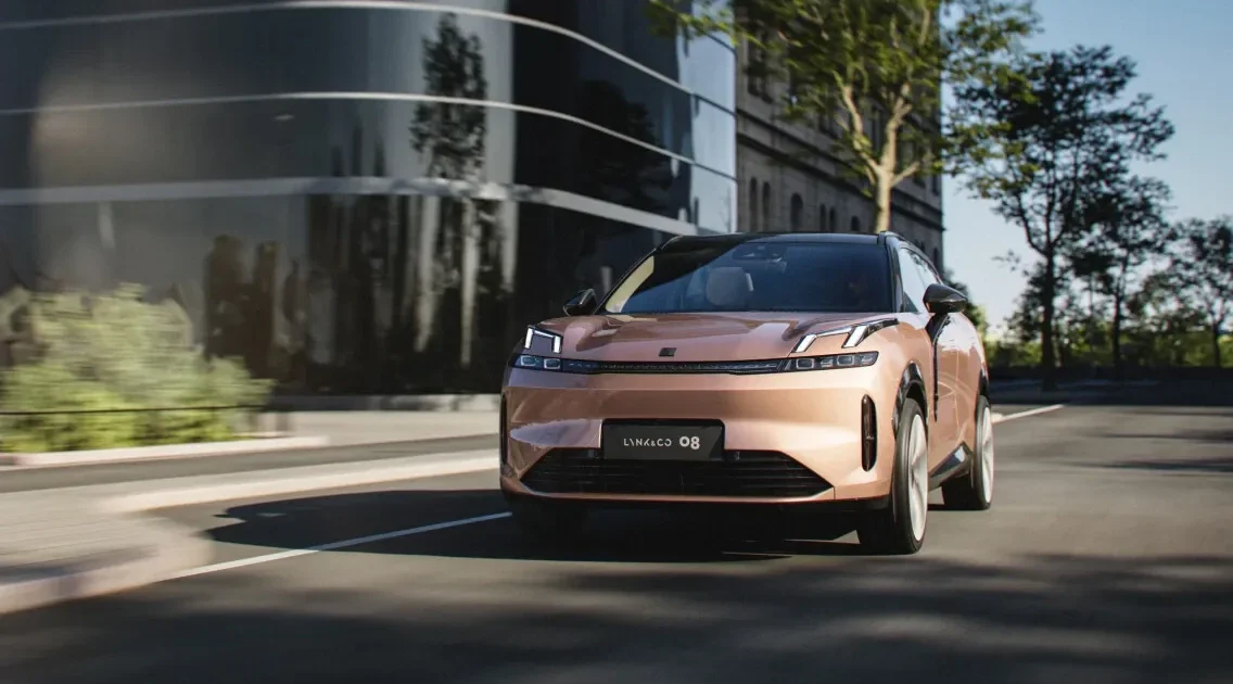Lynk & Co 08 plug-in hybrid SUV exteriér