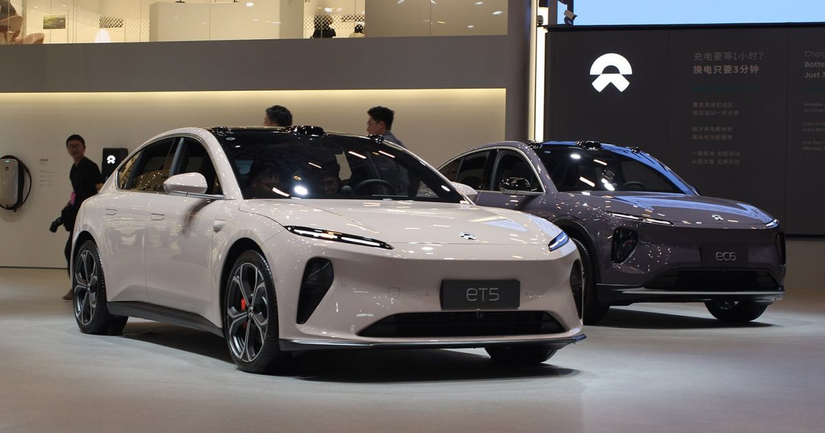 NIO ET5 a EC6 na šanghajském autosalonu 2025