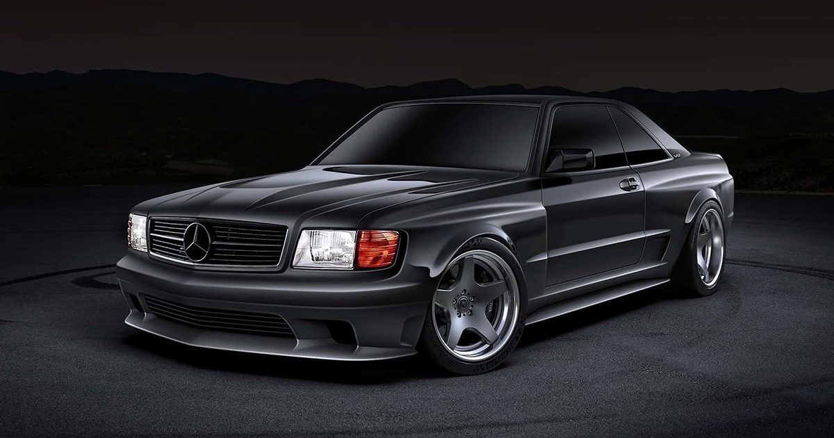 Renntech SEC V12 Widebody, restomod klasického kupé Mercedes-Benz