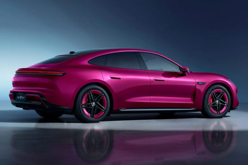 SAIC Z7 je téměř kopií Porsche Taycan