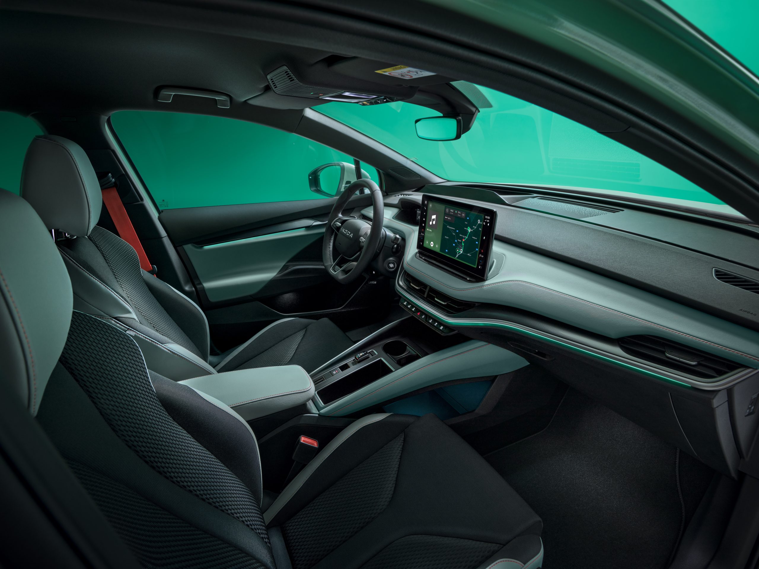 Škoda Elroq 2026 interiér s novým infotainmentem