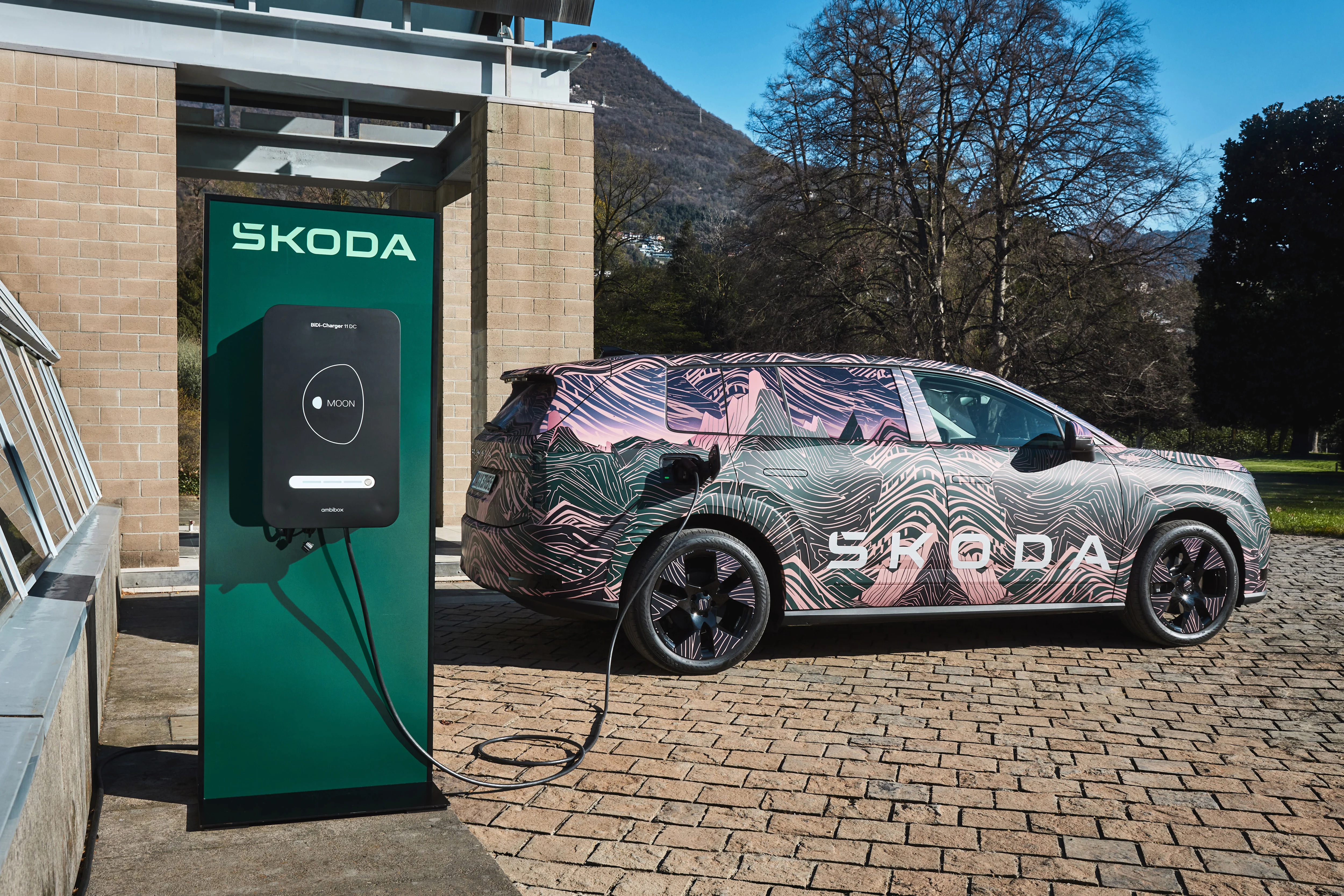 Škoda Peaq nabíjení, detail nabíjecího portu