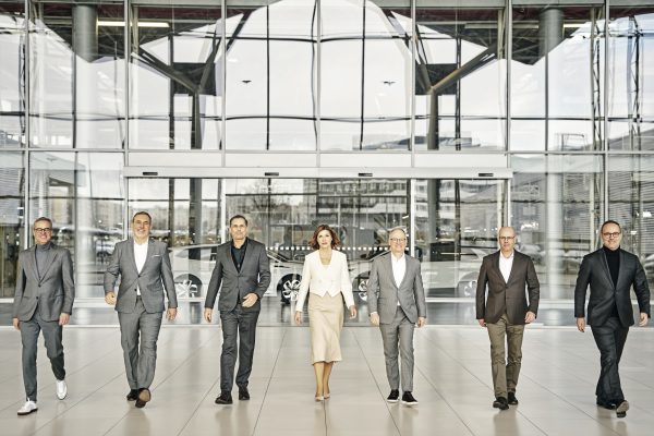 Představenstvo Škoda Auto při prezentaci hospodářských výsledků za rok 2025