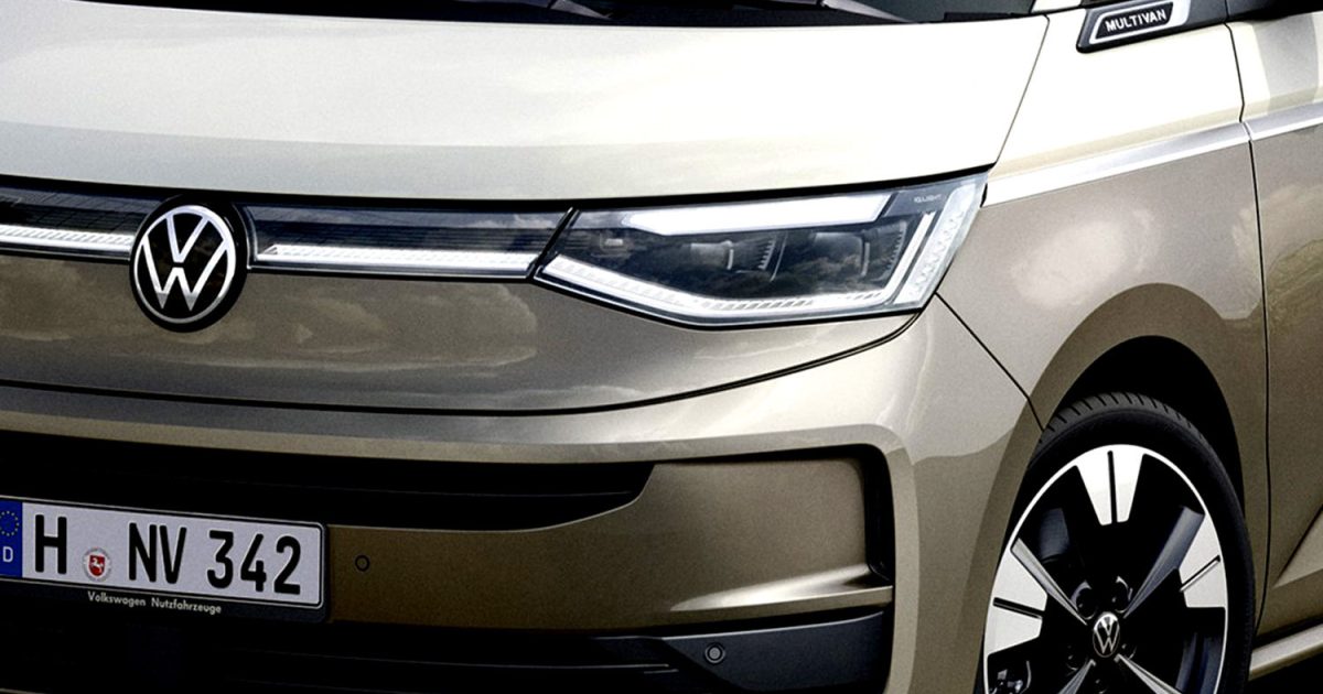 Volkswagen Multivan facelift 2026 exteriér dvoubarevná kombinace