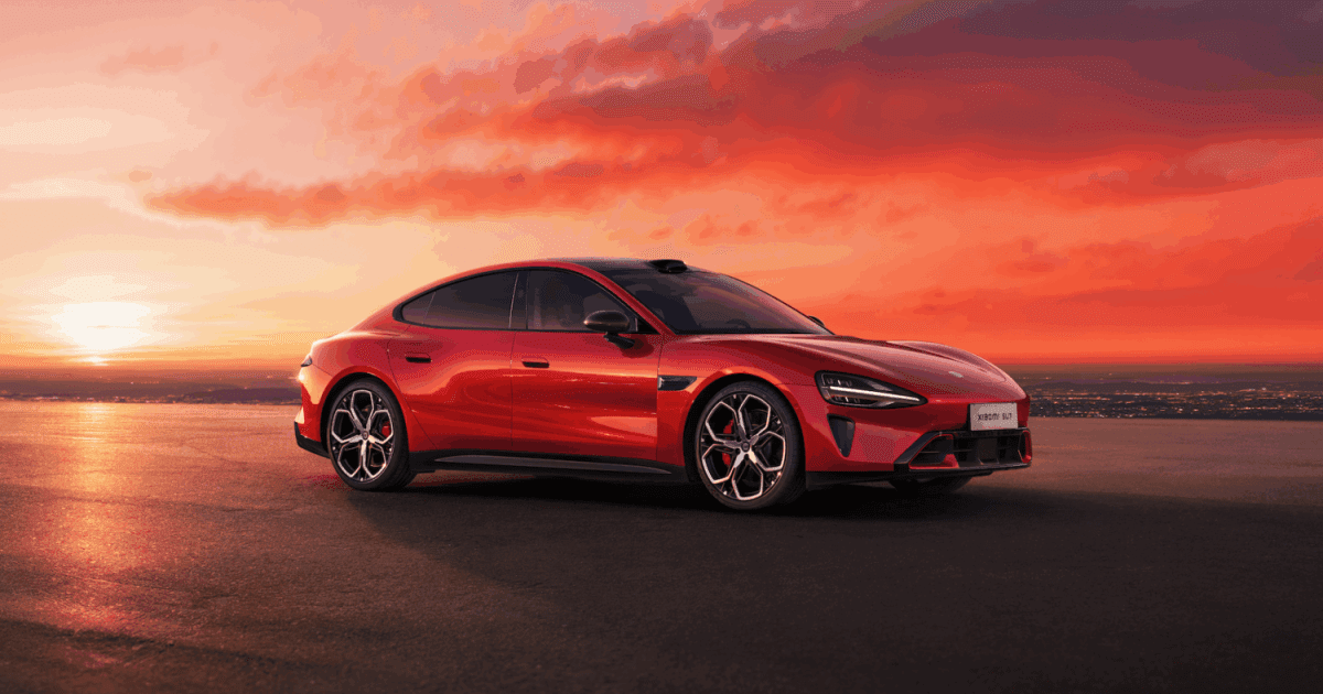 Xiaomi SU7 druhé generace 2026 exteriér