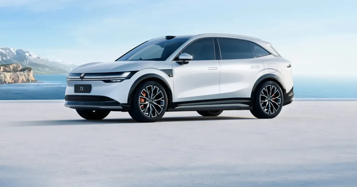 ZEEKR 7X 2025 exteriér přední pohled