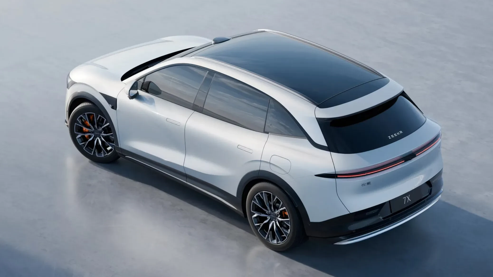 ZEEKR 7X 2025 zadní pohled