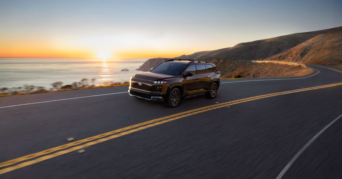 2027 Subaru Getaway - první třířadé elektrické SUV Subaru