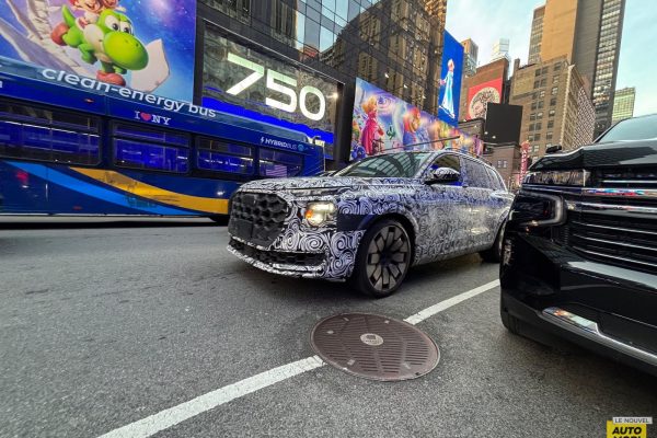 Audi SQ9 prototyp spy foto New York 2026