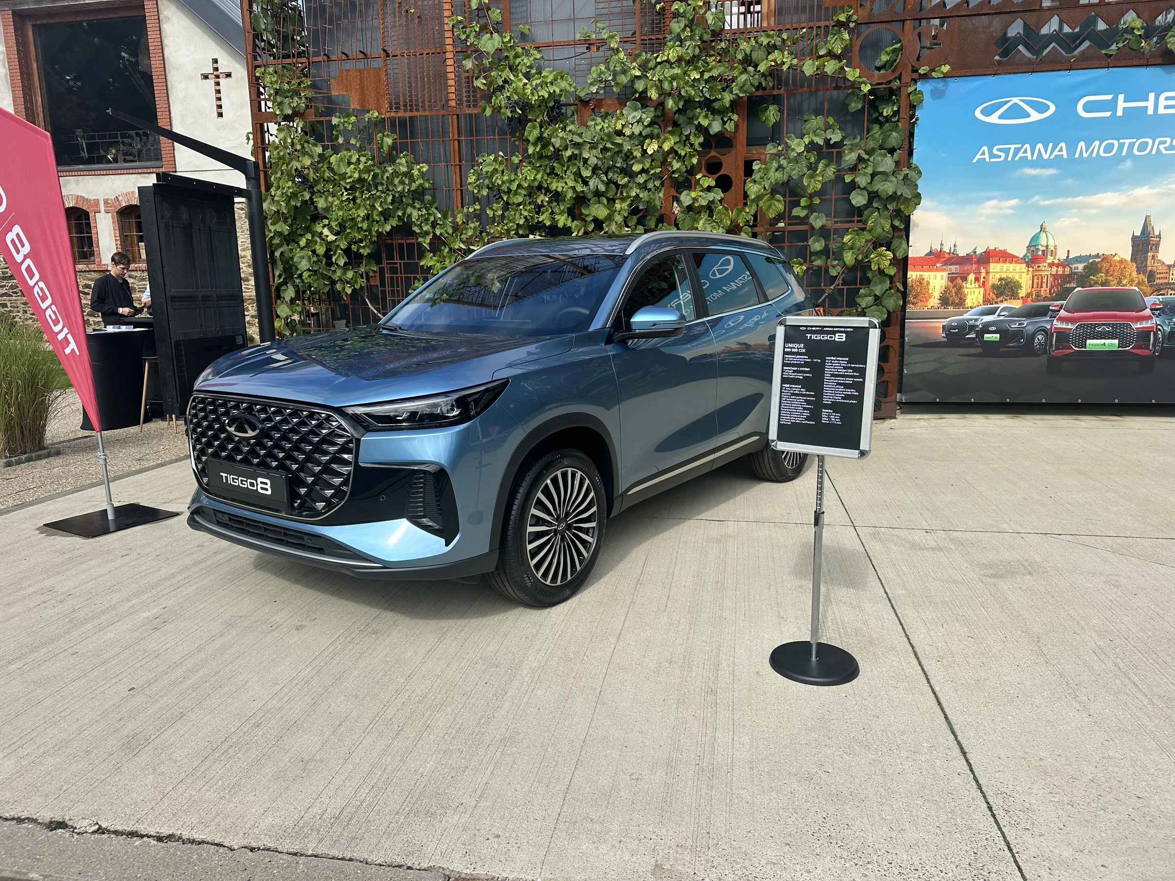 Chery Tiggo 8 2026 exteriér — vlastní foto