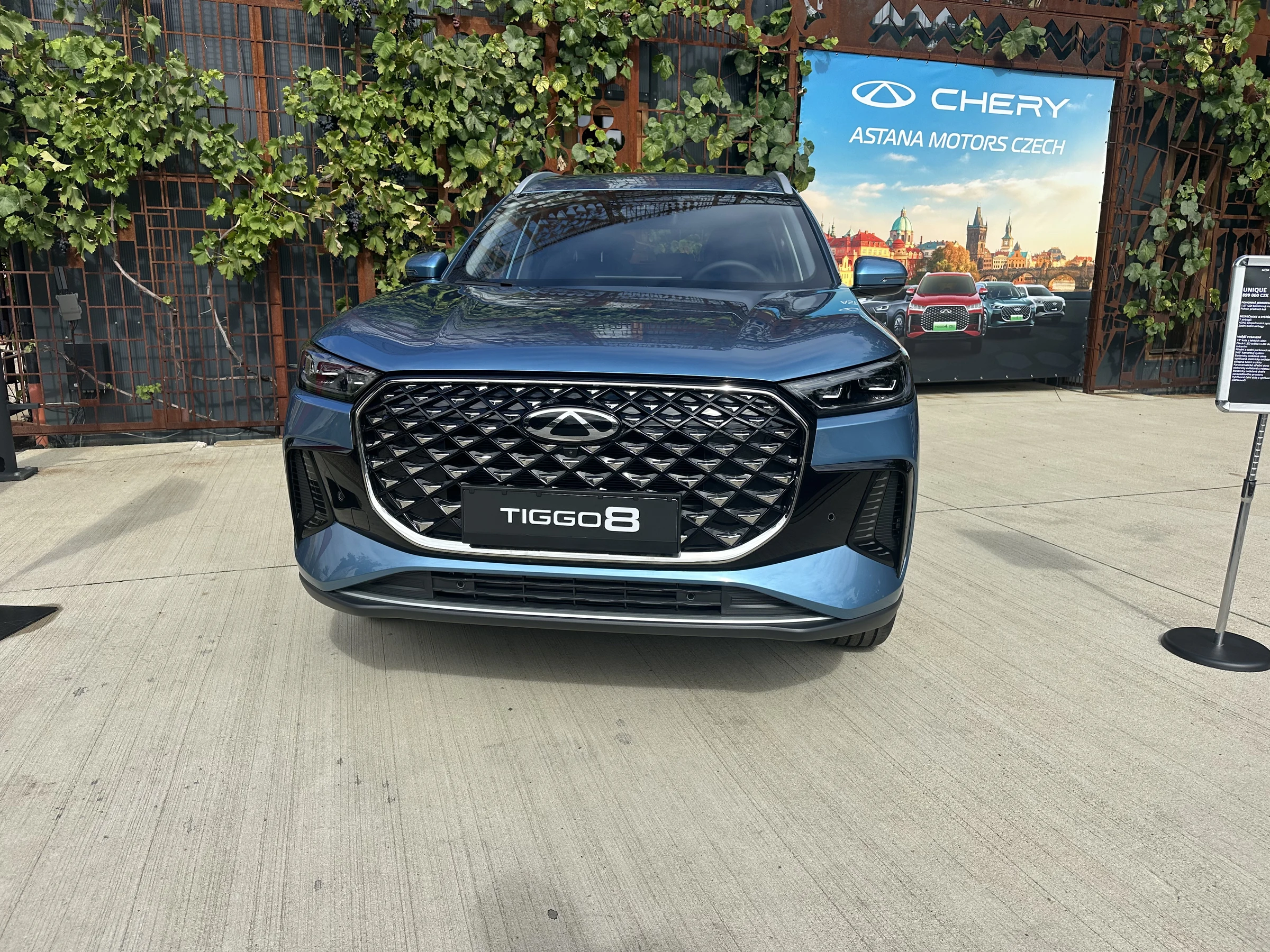 Chery Tiggo 8 2026 zadní pohled — vlastní foto