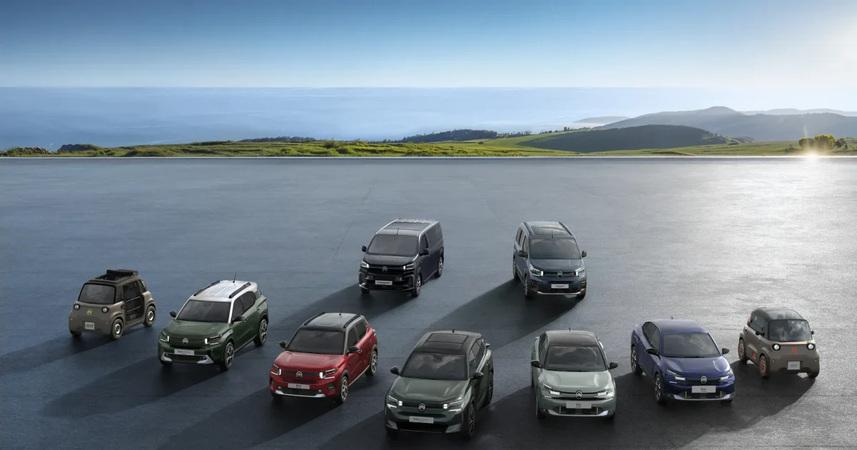Modelová řada Citroën 2026 — Ami, C3, C3 Aircross, C4, C5 Aircross, Berlingo, Jumper