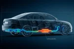 DPF filtr pevných částic – termovizní vizualizace výfukového systému dieselu
