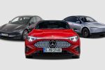 Mercedes-Benz CLA a Tesla Model Y Euro NCAP crash test 2025
