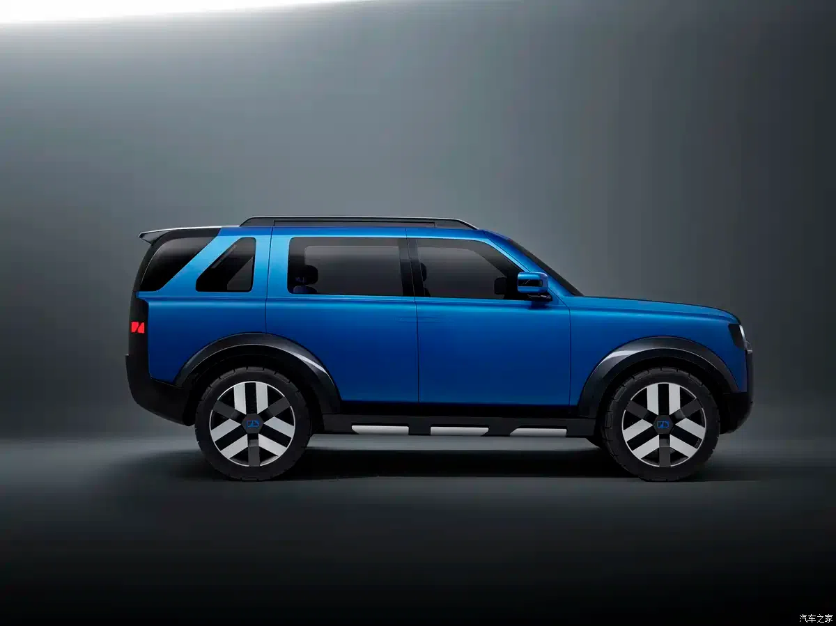 Freelander Concept 97 – boční profil