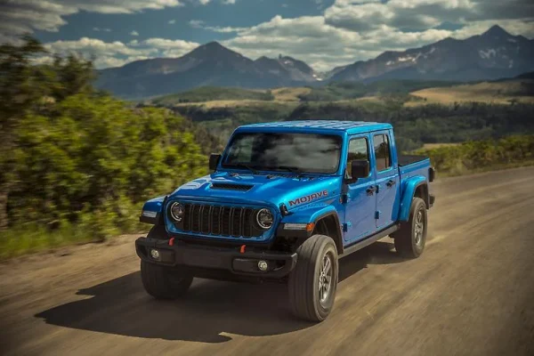 Jeep Gladiator 2025 — pohled zepředu