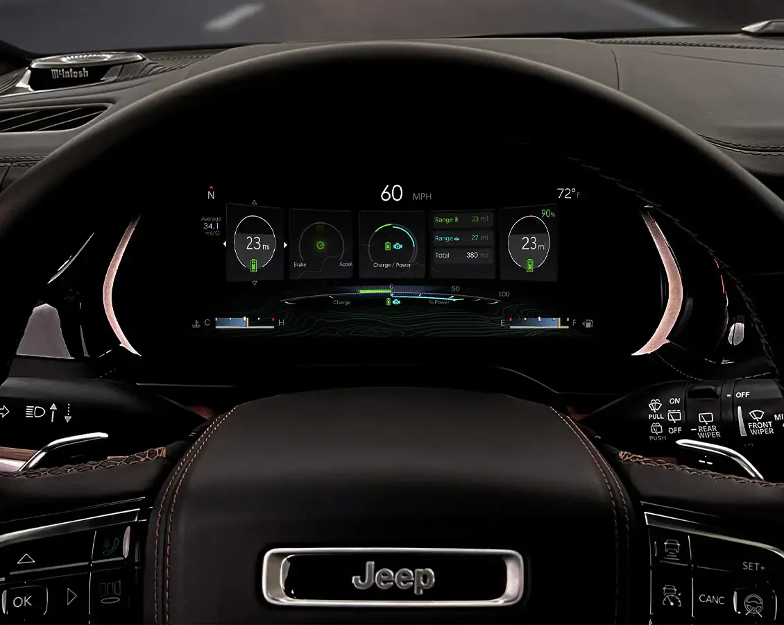 Jeep Grand Cherokee interiér