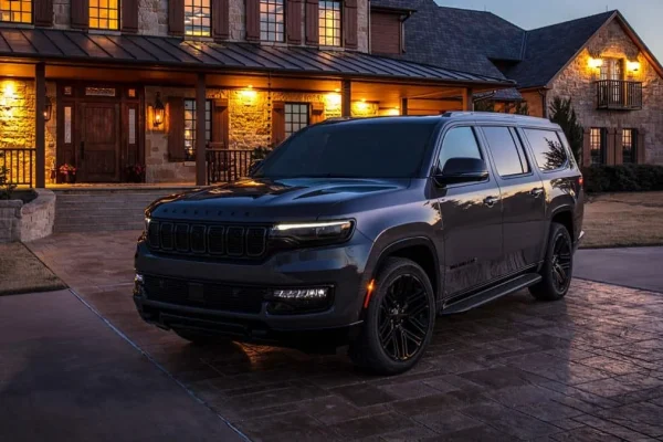 Jeep Wagoneer 2025 exteriér - pohled zepředu