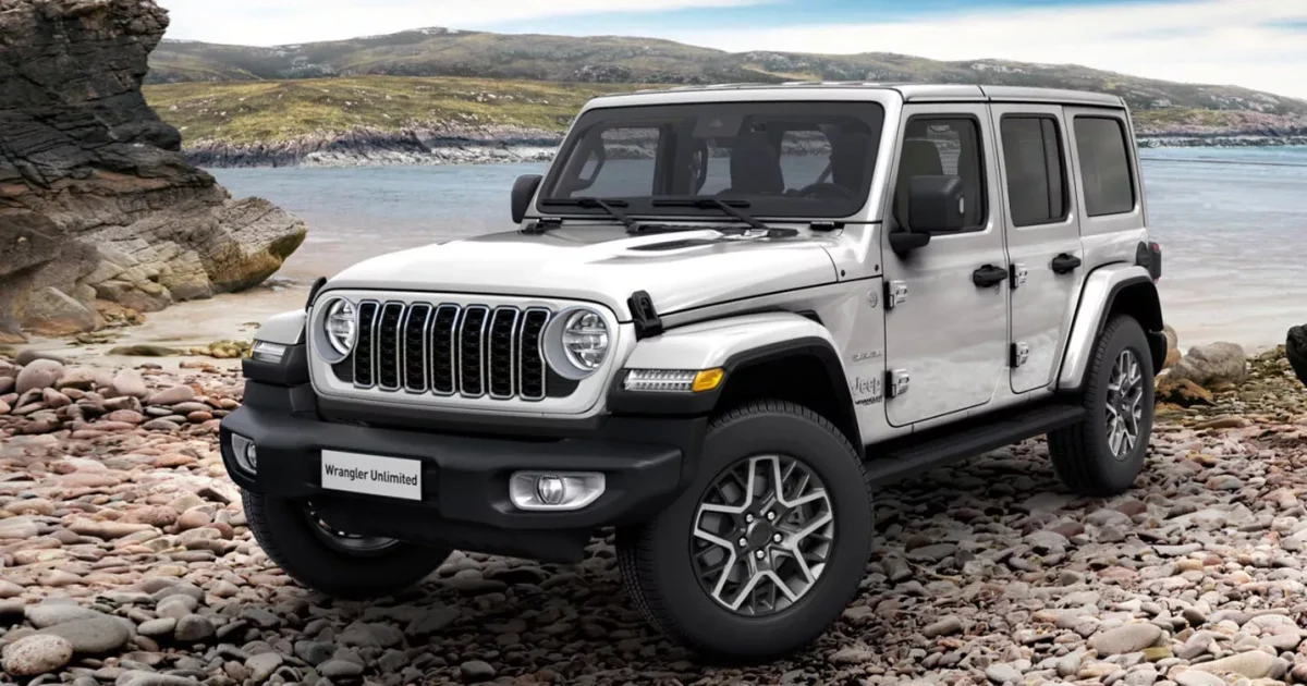 Jeep Wrangler Unlimited 2023 exteriér přední pohled