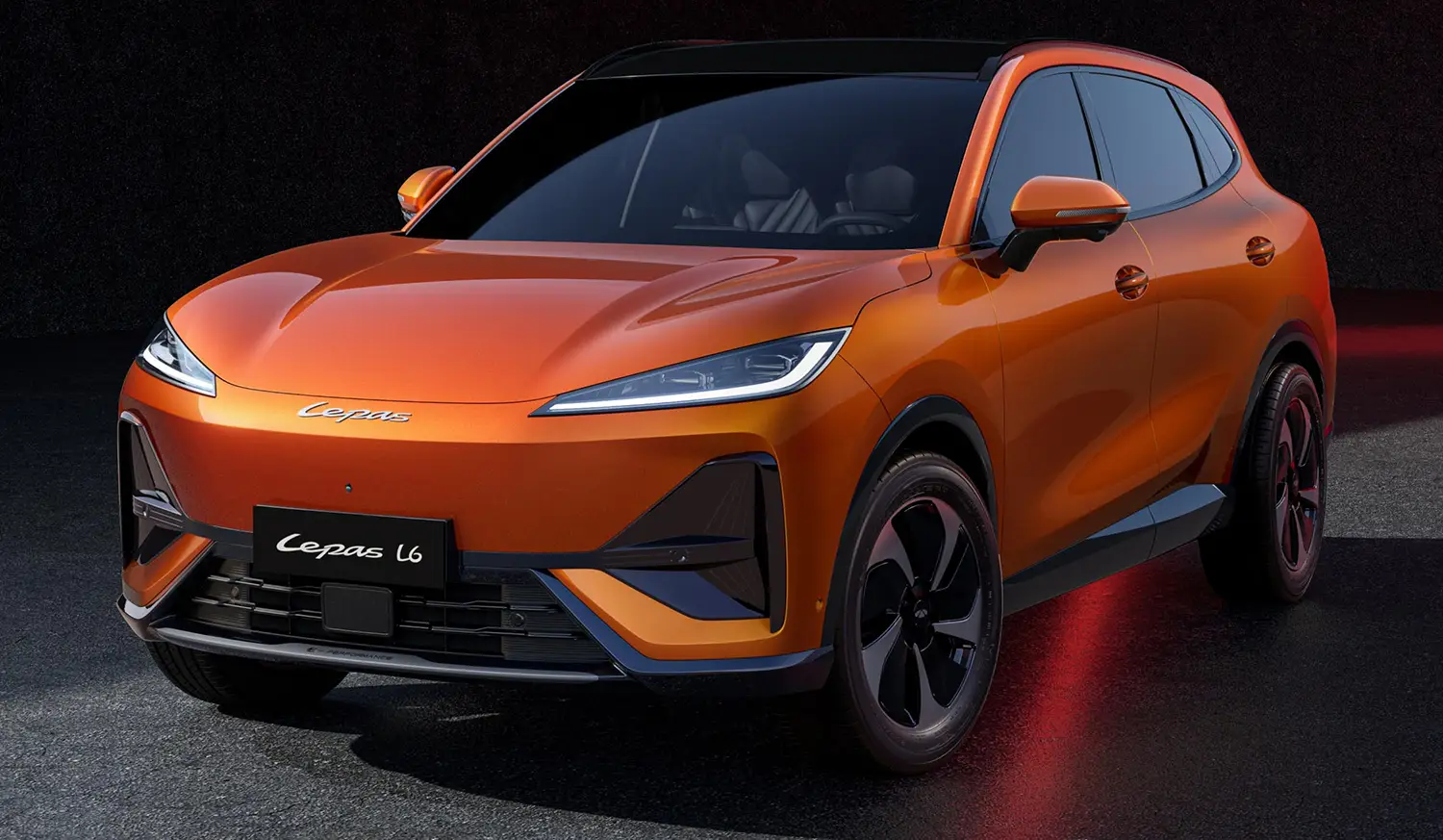 LEPAS L6 z boku – silueta připomíná zmenšenou verzi vlajkového L8